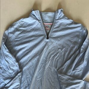 Tommy Bahama Sky Blue Quarter-Zip Pullover
